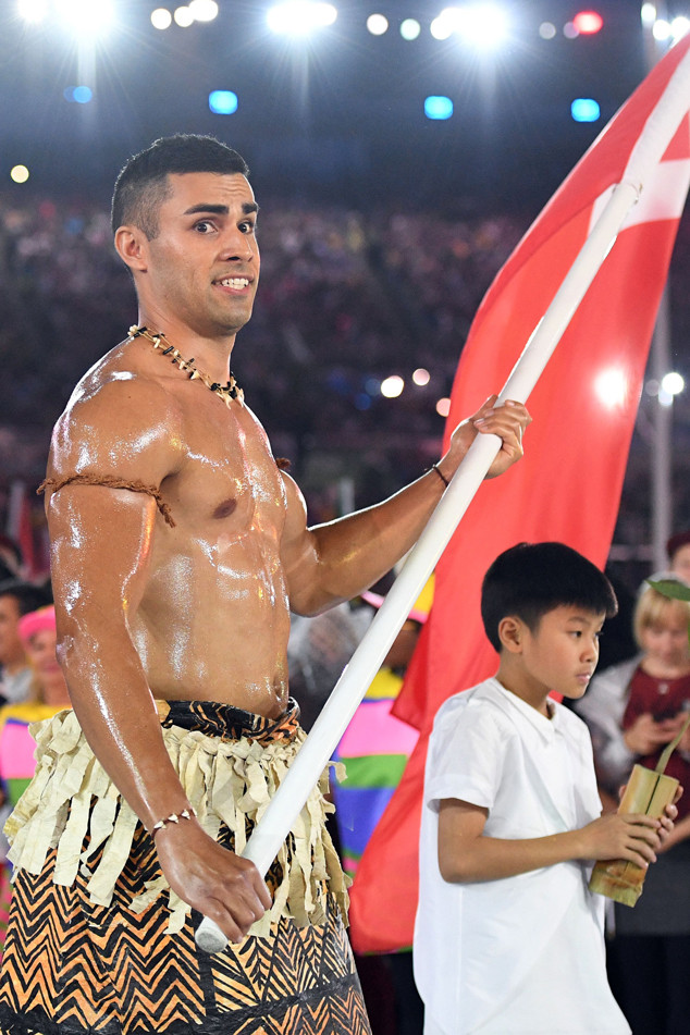 Everything You Need to Know About Tonga's Oiled-Up Olympic Flag Bearer...